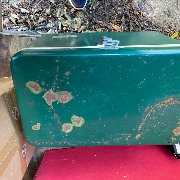 Old school, vintage, Thermos cooler. - Picture 3 of 7